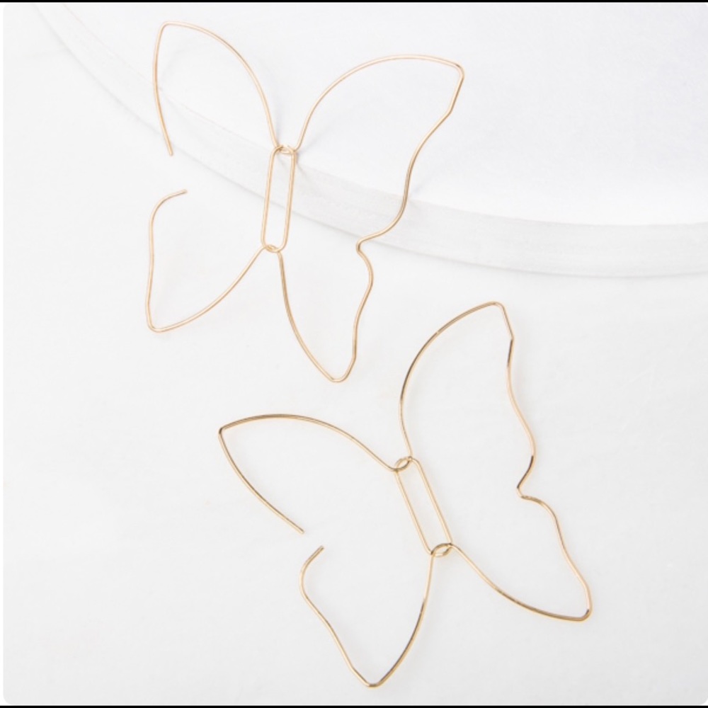 Butterfly earrings